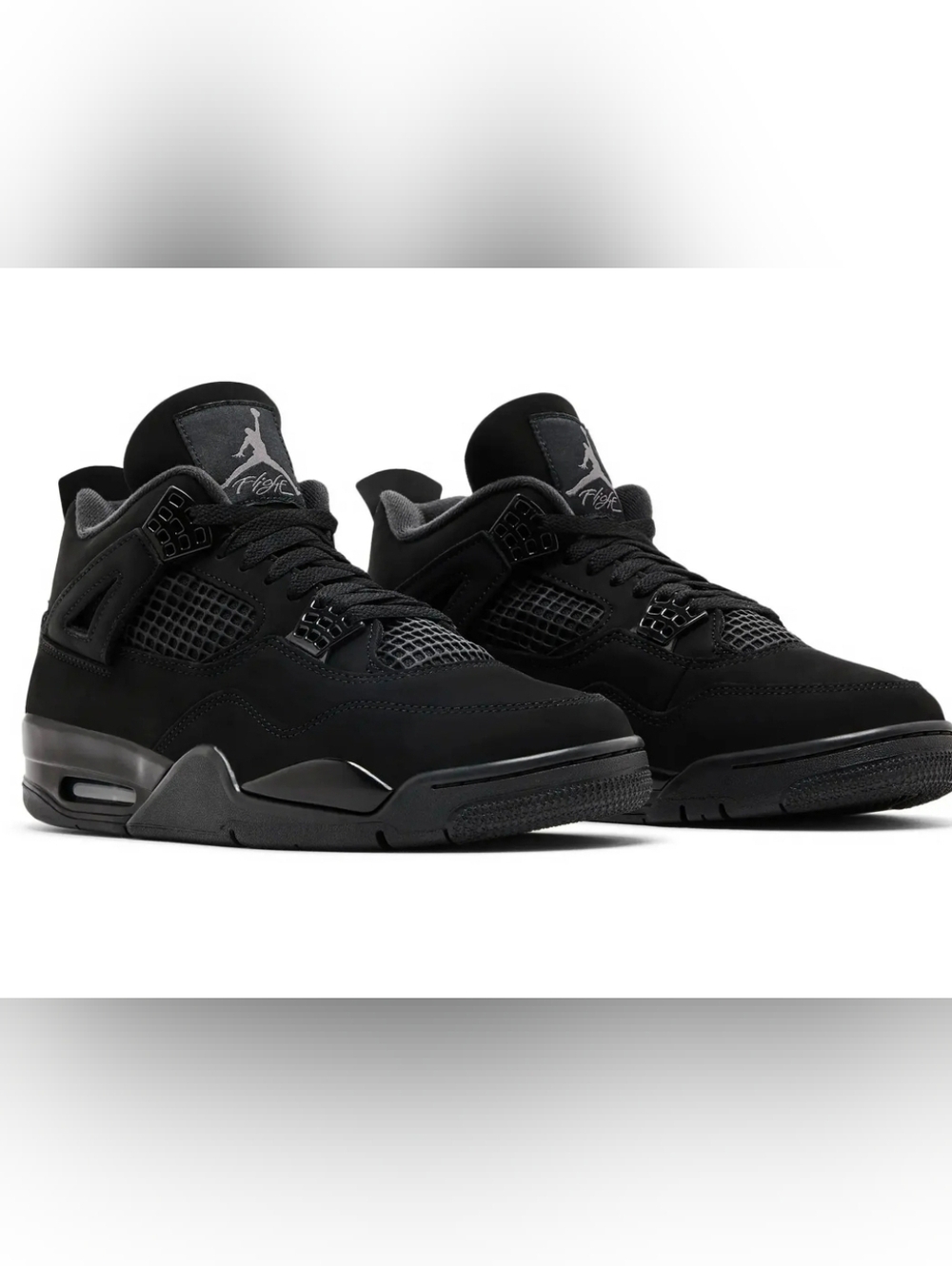 Jordan Air Jordan 4 Retro 'Black' Sneakers